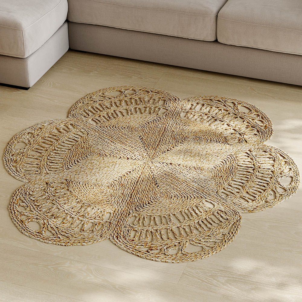 Round Jute Rug - Boho Bali - 150 CM - Niluh