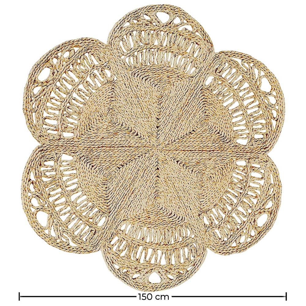 Round Jute Rug - Boho Bali - 150 CM - Niluh
