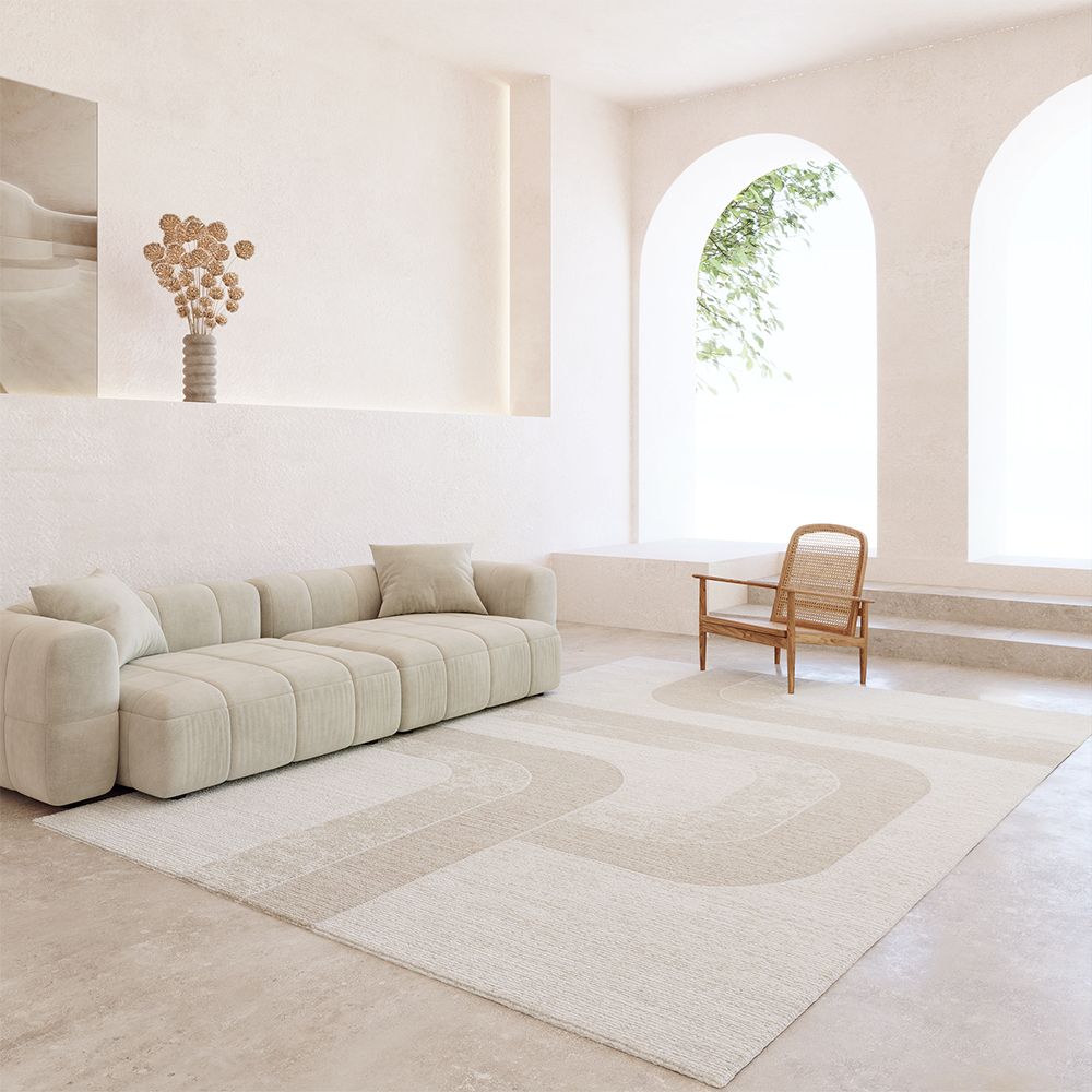 Rug Large Contemporary Modern Design - Beige (290x200 cm) - Chai