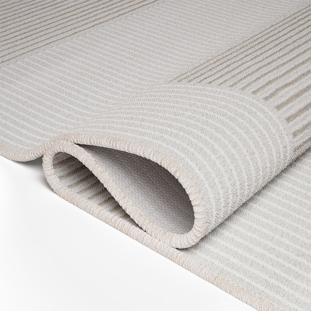 Rug Large Contemporary Modern Design - Beige (290x200 cm) - Debra
