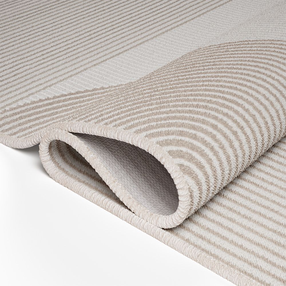 Rug Large Contemporary Modern Design - Beige (290x200 cm) - Dhoka