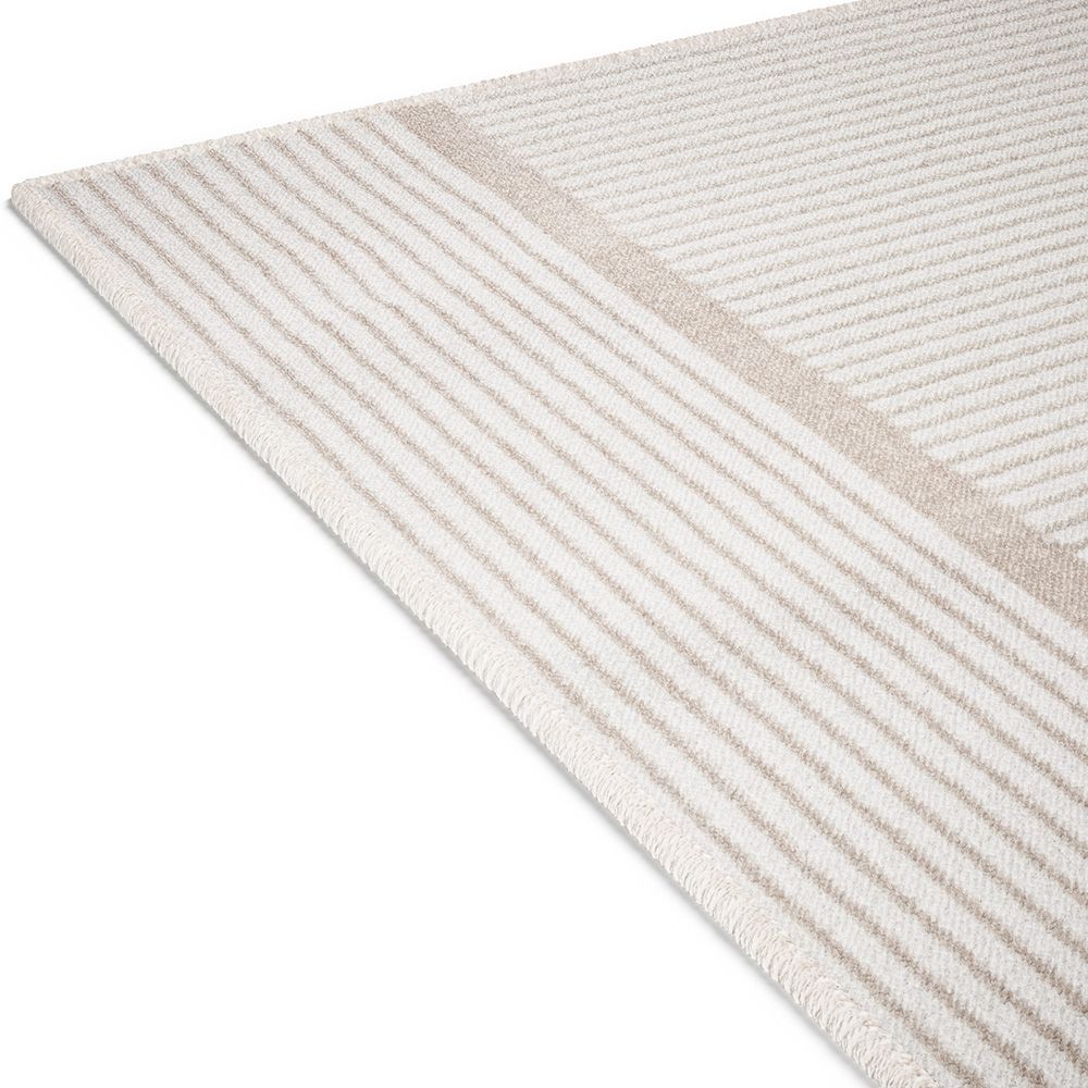 Rug Large Contemporary Modern Design - Beige (290x200 cm) - Dhoka
