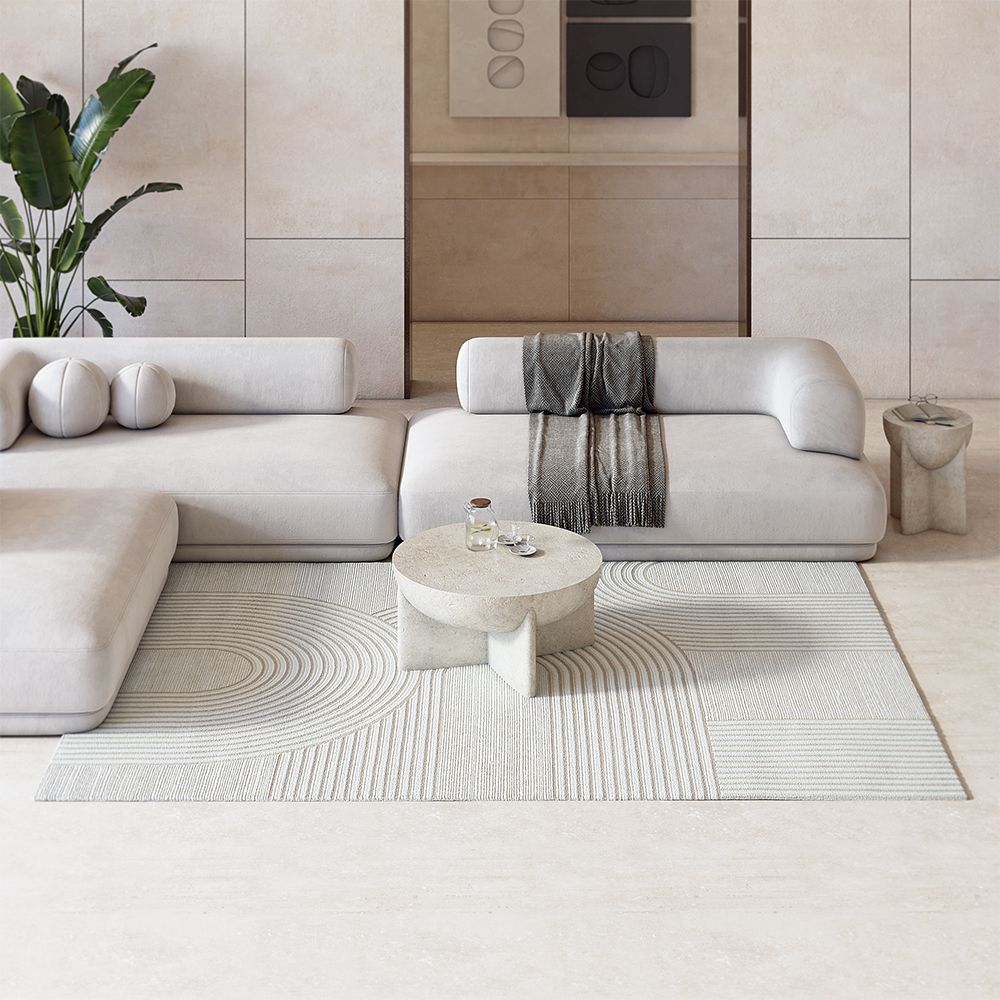 Rug Large Contemporary Modern Design - Beige (290x200 cm) - Grut