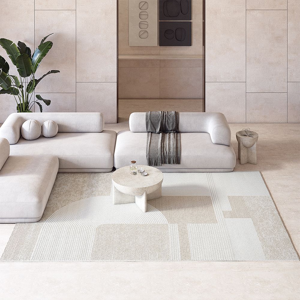 Rug Large Contemporary Modern Design - Beige (290x200 cm) - Kopa