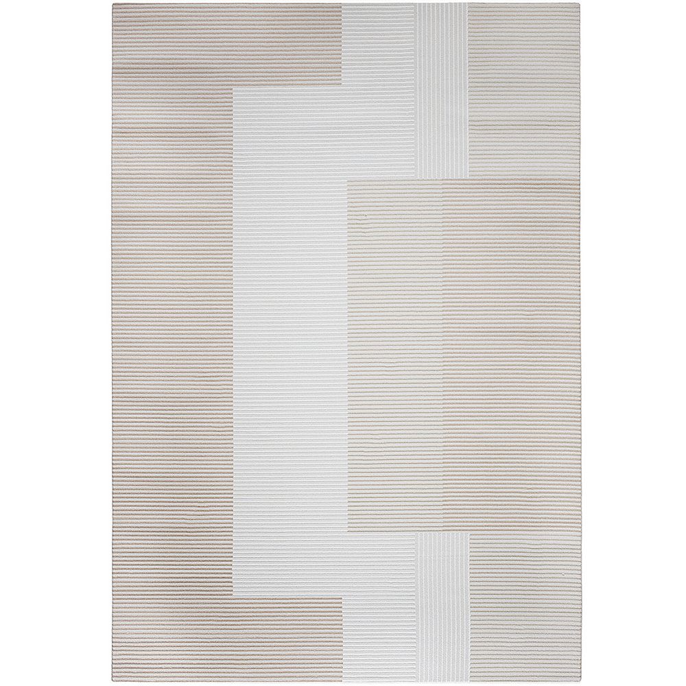 Rug Large Contemporary Modern Design - Beige (290x200 cm) - Loru