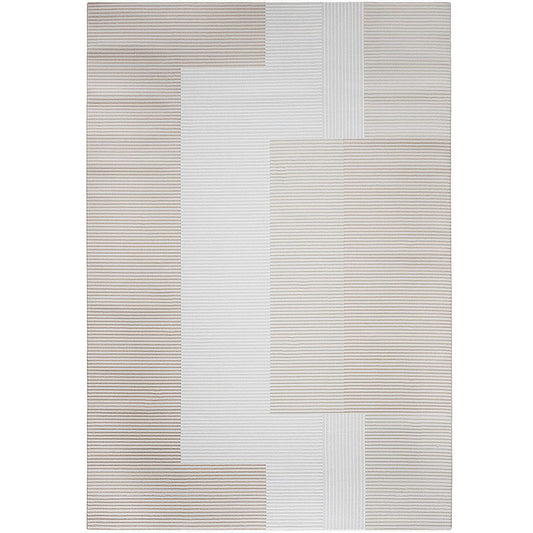 Vloerkleed Large Contemporary Modern Design - Beige (290 x 200 cm) - Loru – for Living Room and Bedroom – RugRoyal