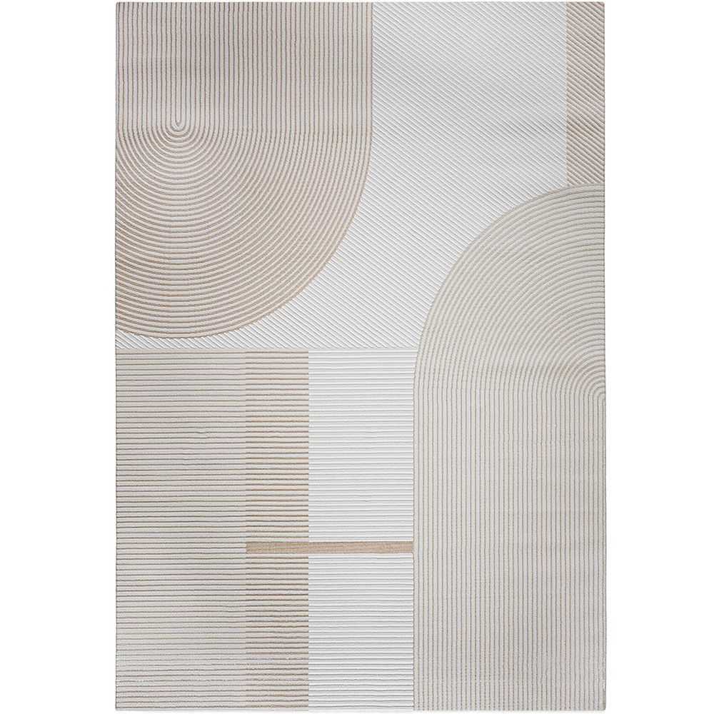 Rug Large Contemporary Modern Design - Beige (290x200 cm) - Lubida