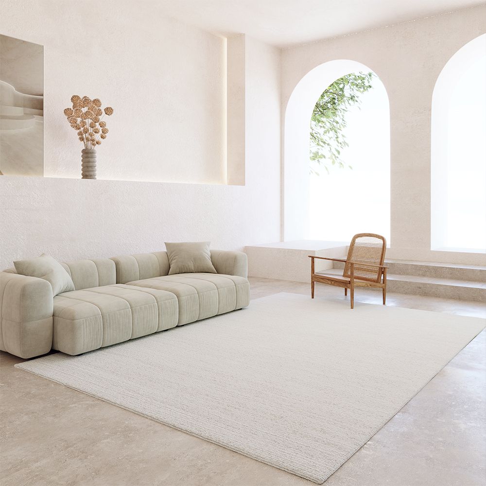 Rug Large Contemporary Modern Design - Beige (290x200 cm) - Meryland