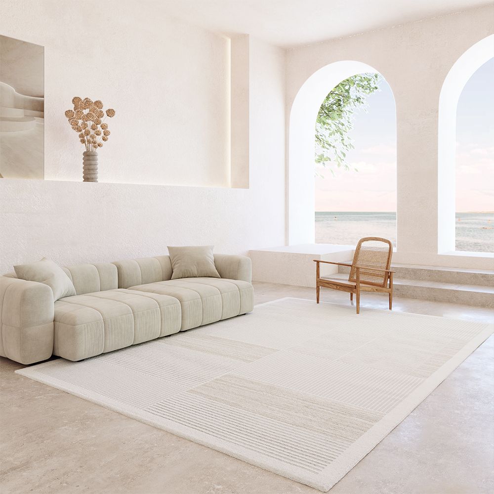 Rug Large Contemporary Modern Design - Beige (290x200 cm) - Pestra
