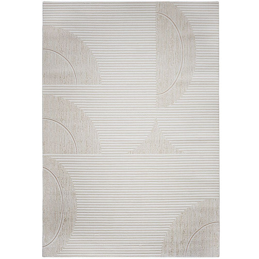 Vloerkleed Large Contemporary Modern Design - Beige (290 x 200 cm) - Urma – for Living Room and Bedroom – RugRoyal