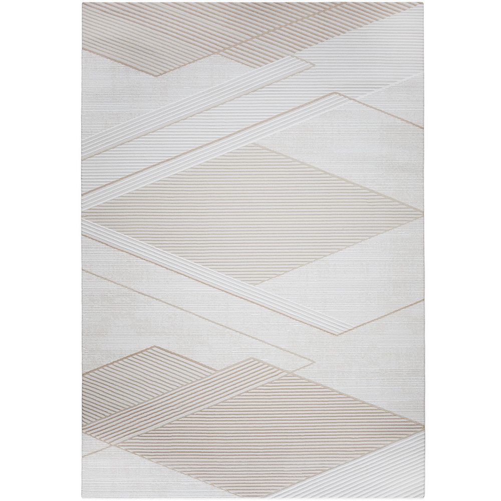 Rug Large Contemporary Modern Design - Beige (290x200 cm) - Utana