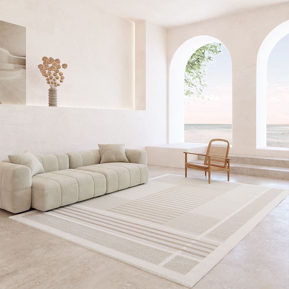 Rug Large Contemporary Modern Design - Beige (290x200 cm) - Verla