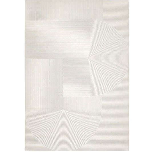 Vloerkleed Large Contemporary Modern Design - Beige (290 x 200 cm) - Vreis – for Living Room and Bedroom – RugRoyal