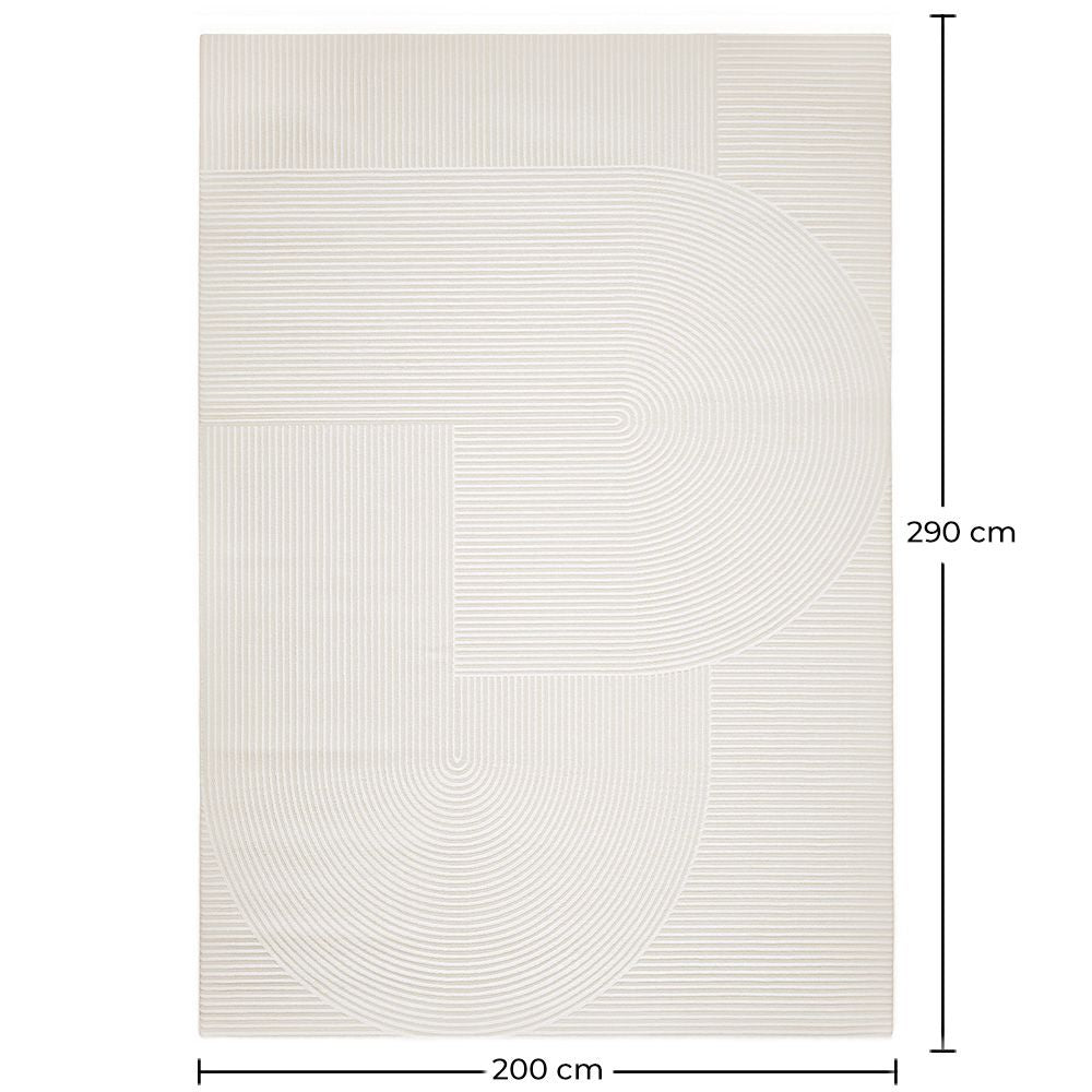 Rug Large Contemporary Modern Design - Beige (290x200 cm) - Vreis