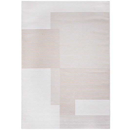 Vloerkleed Large Contemporary Modern Design - Beige (290 x 200 cm) - Xasa – voor Woonkamer en Slaapkamer – RugRoyal