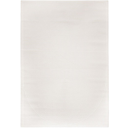 Tapete Grande Design Contemporâneo Moderno - Bege (290 x 200 cm) - Dubisa – para Sala de Estar e Quarto – RugRoyal