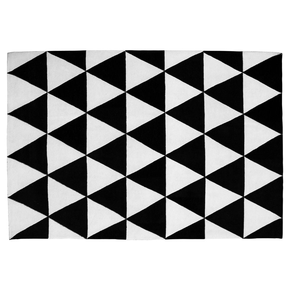 Triangles Design Rug - Wool - Triangles