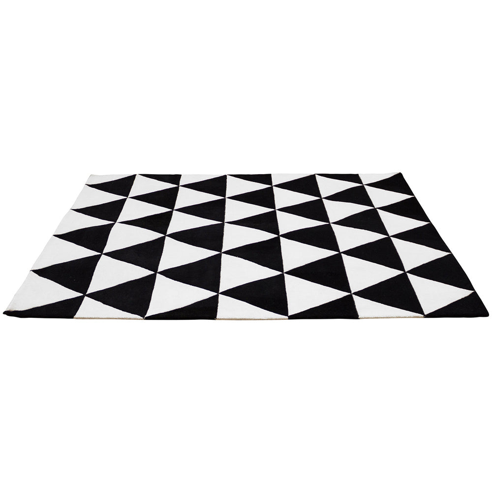 Triangles Design Rug - Wool - Triangles