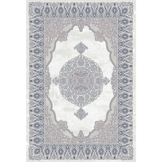 Vintage Oriental Rug for Living Room – Grey Carpet (290 x 200 cm) – for Living Room and Bedroom – Faruk – RugRoyal