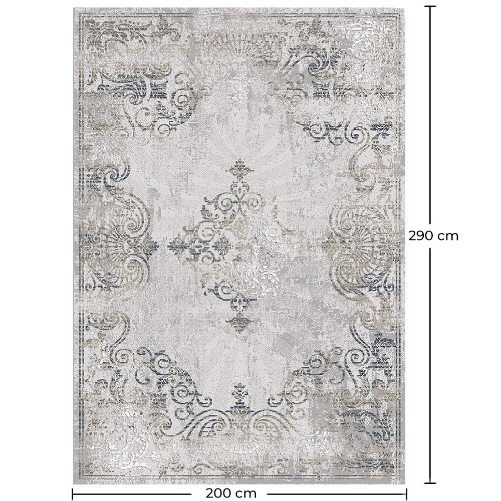 Vintage Oriental Carpet - (290x200 cm) - Josey