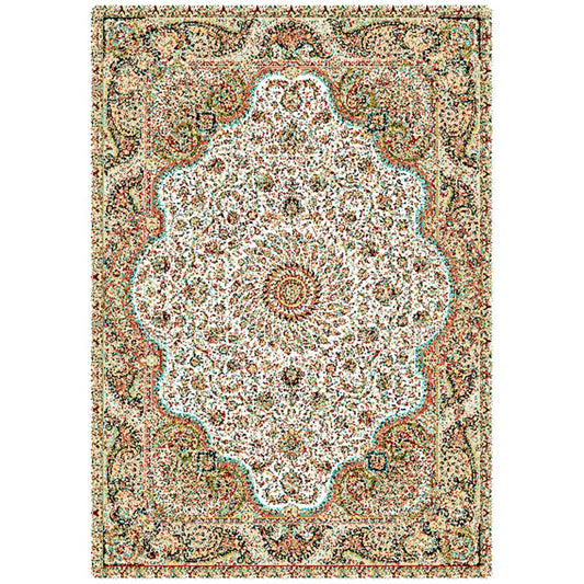 Vintage Oriental Rug for Living Room – Brown Carpet (290 x 200 cm) – for Living Room and Bedroom – Miran – RugRoyal
