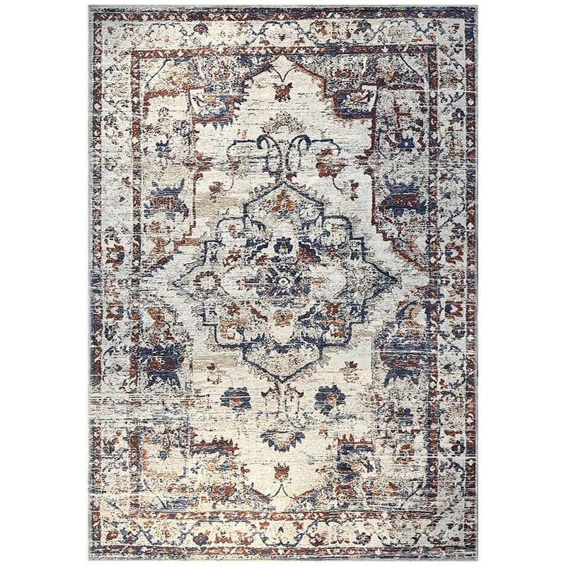 Vintage Oriental Rug for Living Room – Multicolour Carpet (290 x 200 cm) – for Living Room and Bedroom – Safyh – RugRoyal