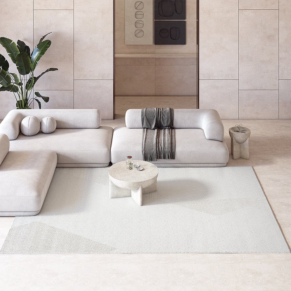 Rug Large Contemporary Modern Design - Beige (290x200 cm) - Rivola