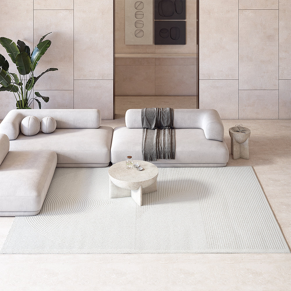 Rug Large Contemporary Modern Design - Beige (290x200 cm) - Dubisa