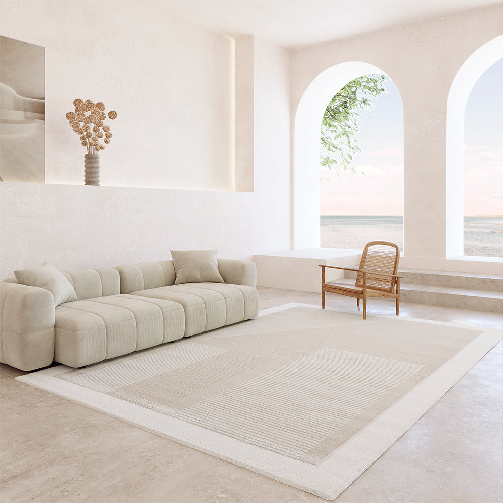 Rug Large Contemporary Modern Design - Beige (290x200 cm) - Terna